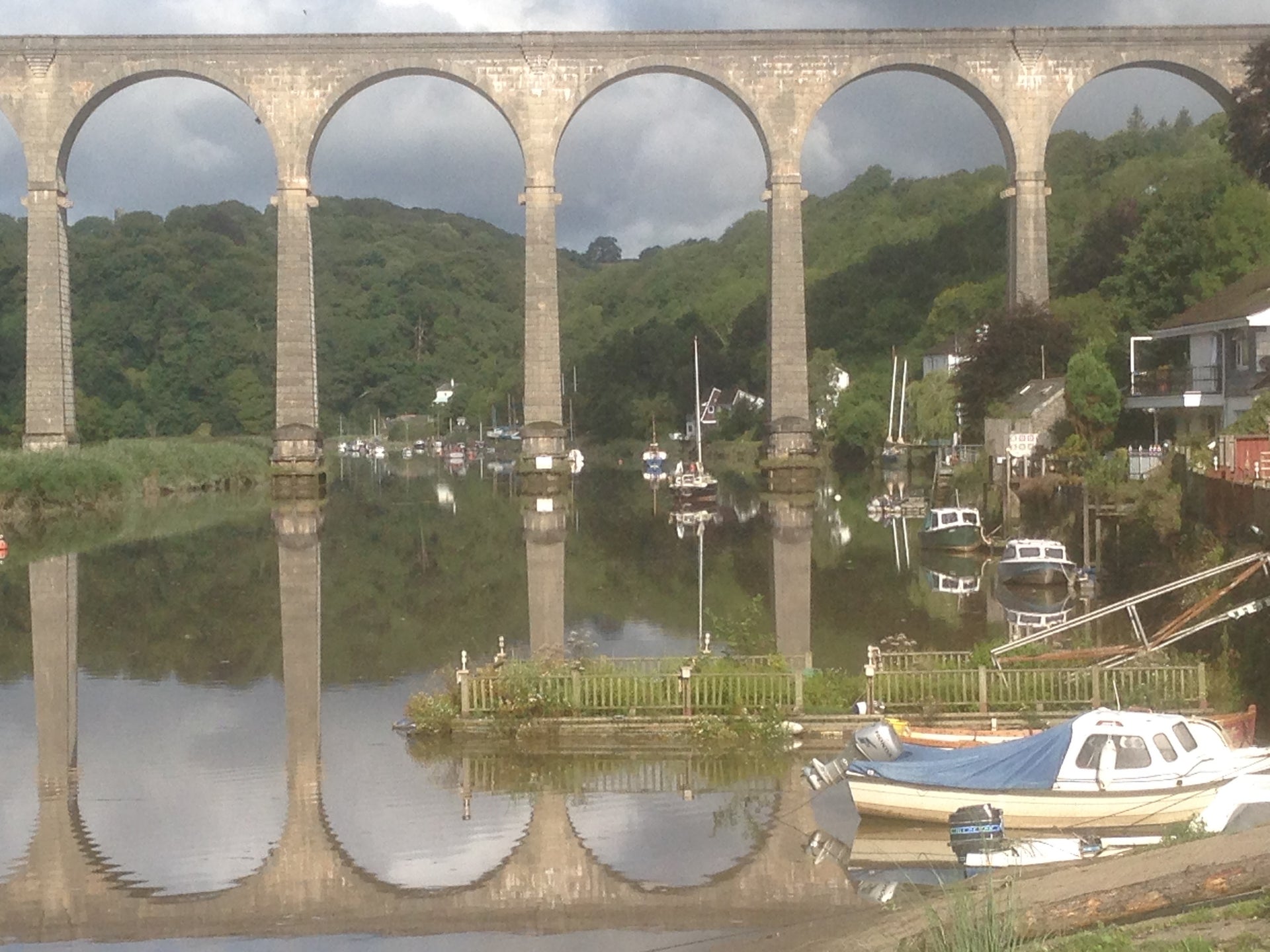 Calstock; quaint and quiet.