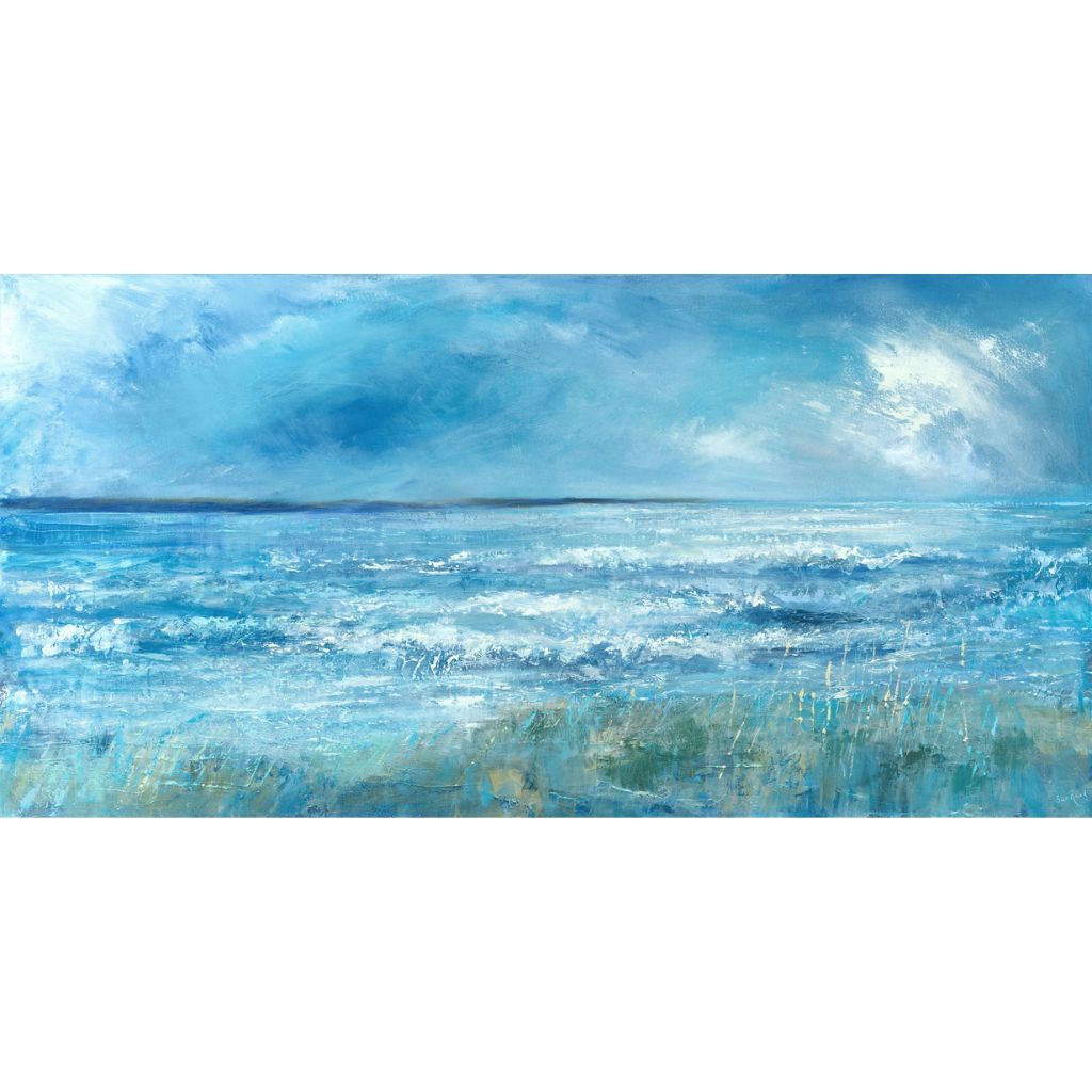 Seascape view across Widemouth Bay