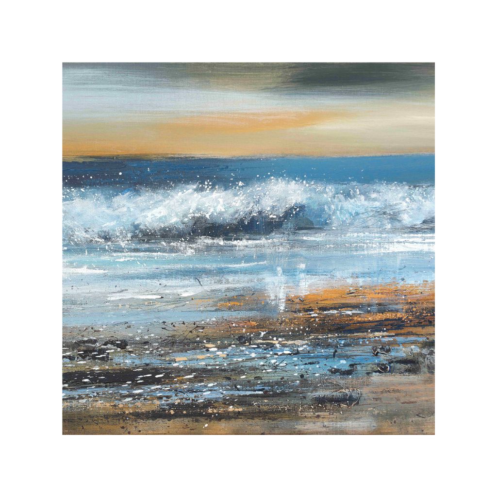 waves and seascape painting